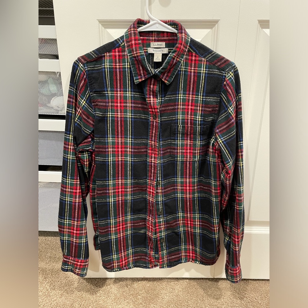 LL Bean Flannel Shirt